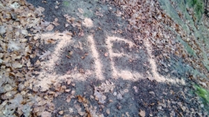 Wald Schnitzeljagd am Ziel erwartet Dich ein Schatz